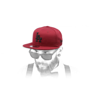 snapback LA granate League Ess LA 9Fifty cardinal black